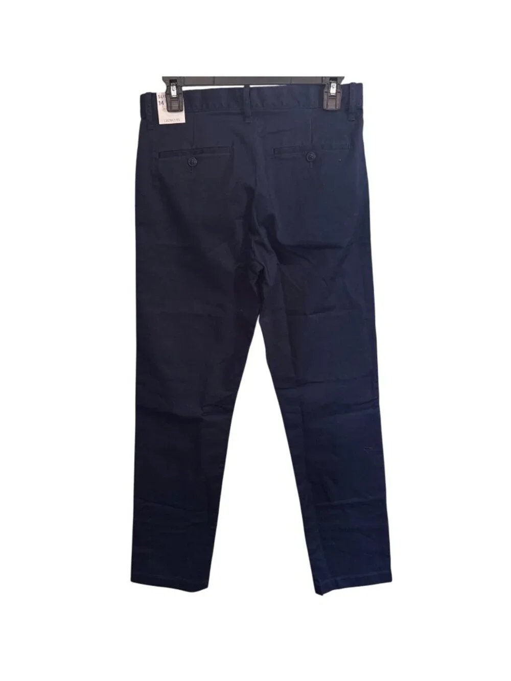 J Crew Crewcuts Boys Slim Fit Flex Chino Pants~Size 14 SLIM~Navy Blue NWT L7 16